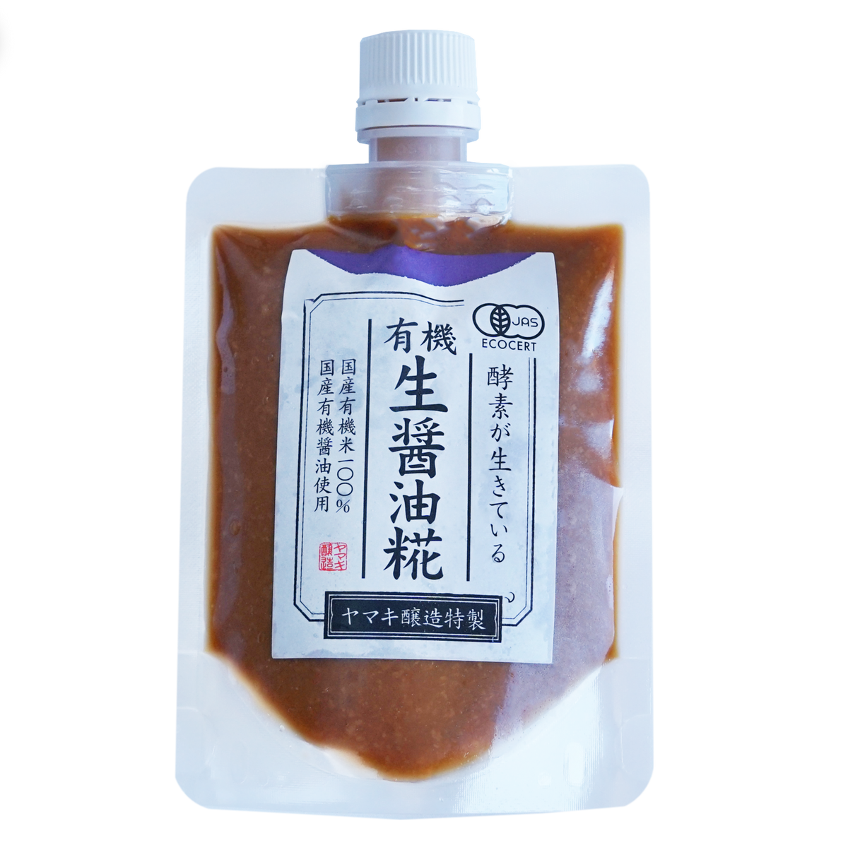 Certified Organic Raw Soy Sauce Malt from Japan (170g) - Horizon Farms
