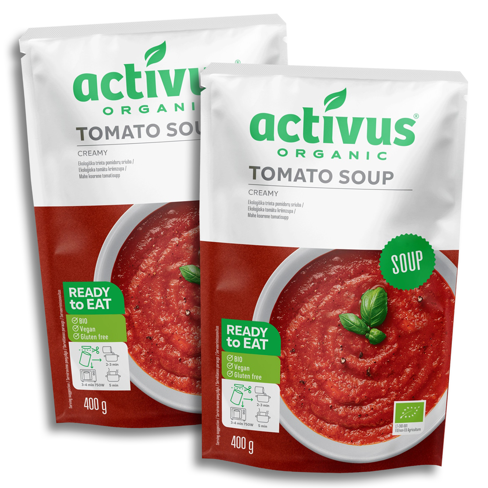 Certified Organic Tomato Soup (800g) - Horizon Farms