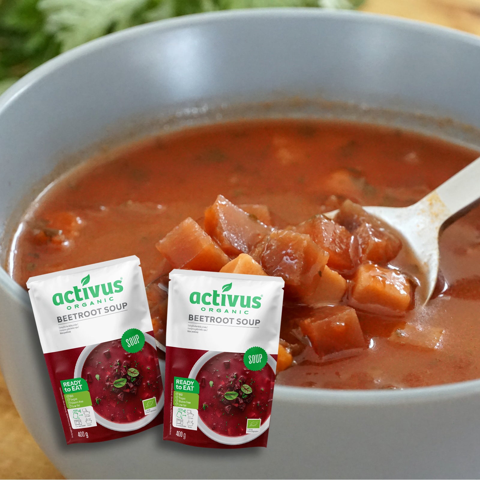 Certified Organic Beetroot Soup (800g) - Horizon Farms