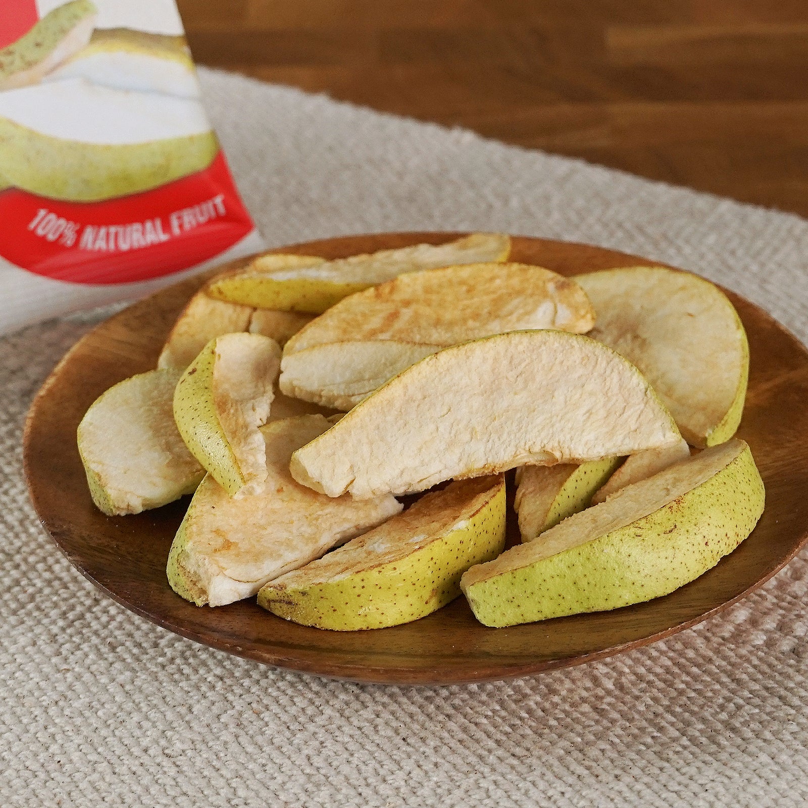 Certified Organic Freeze-Dried Pear Slices from Australia (20g)