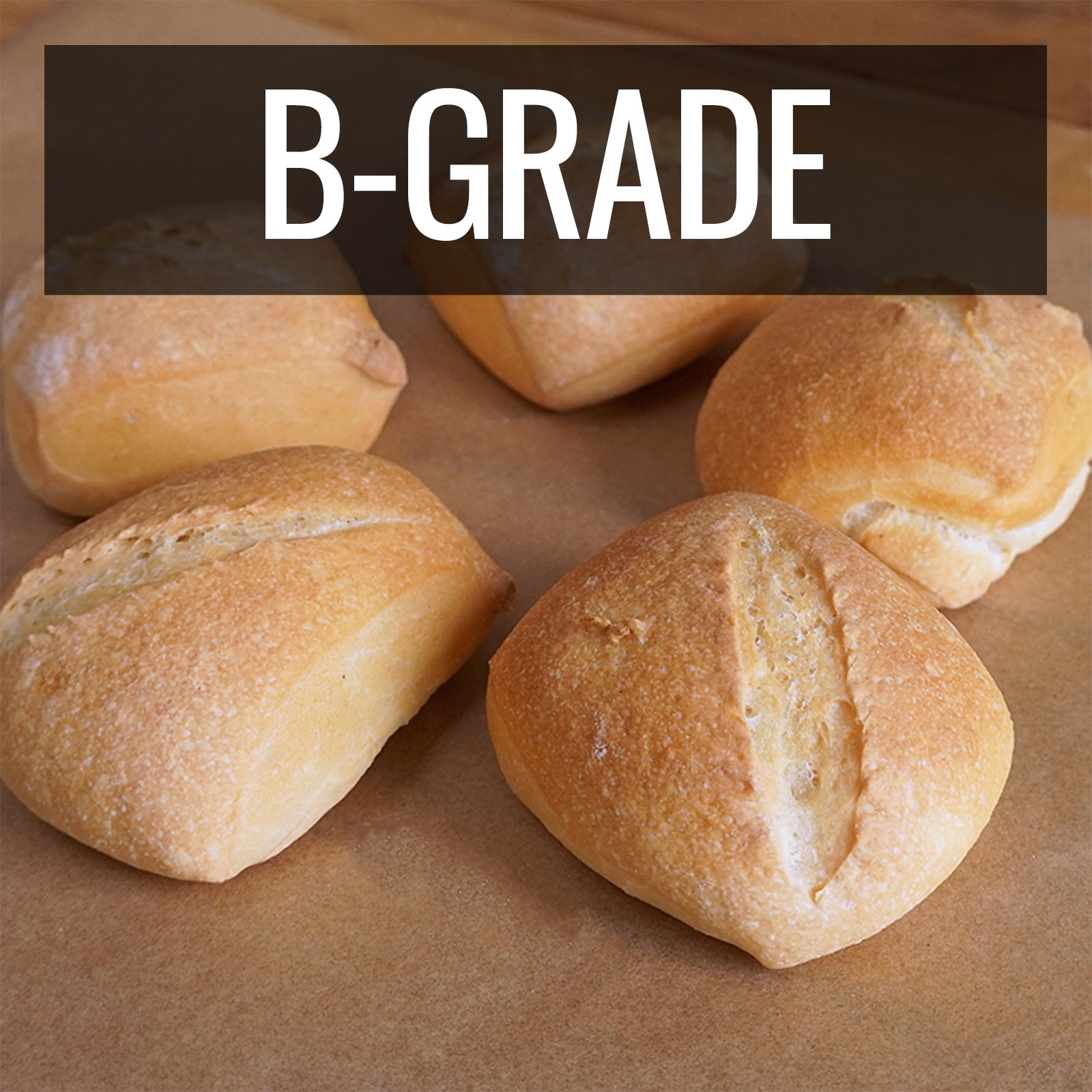 All-Natural Handmade Sugar-Free Egg-Free Dinner Rolls B-Grade (5pc) Best By: May 30th, 2025 - Horizon Farms