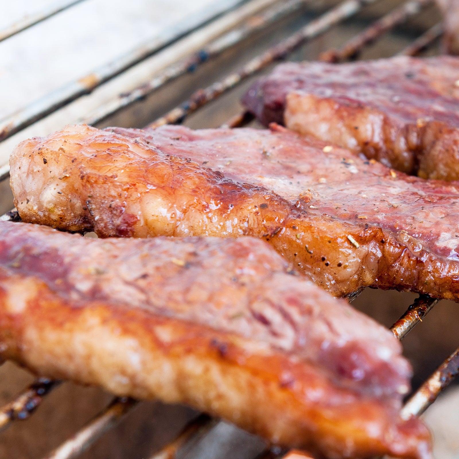 Premium American Grain-Fed Beef Belly BBQ Slices from the USA (100g)