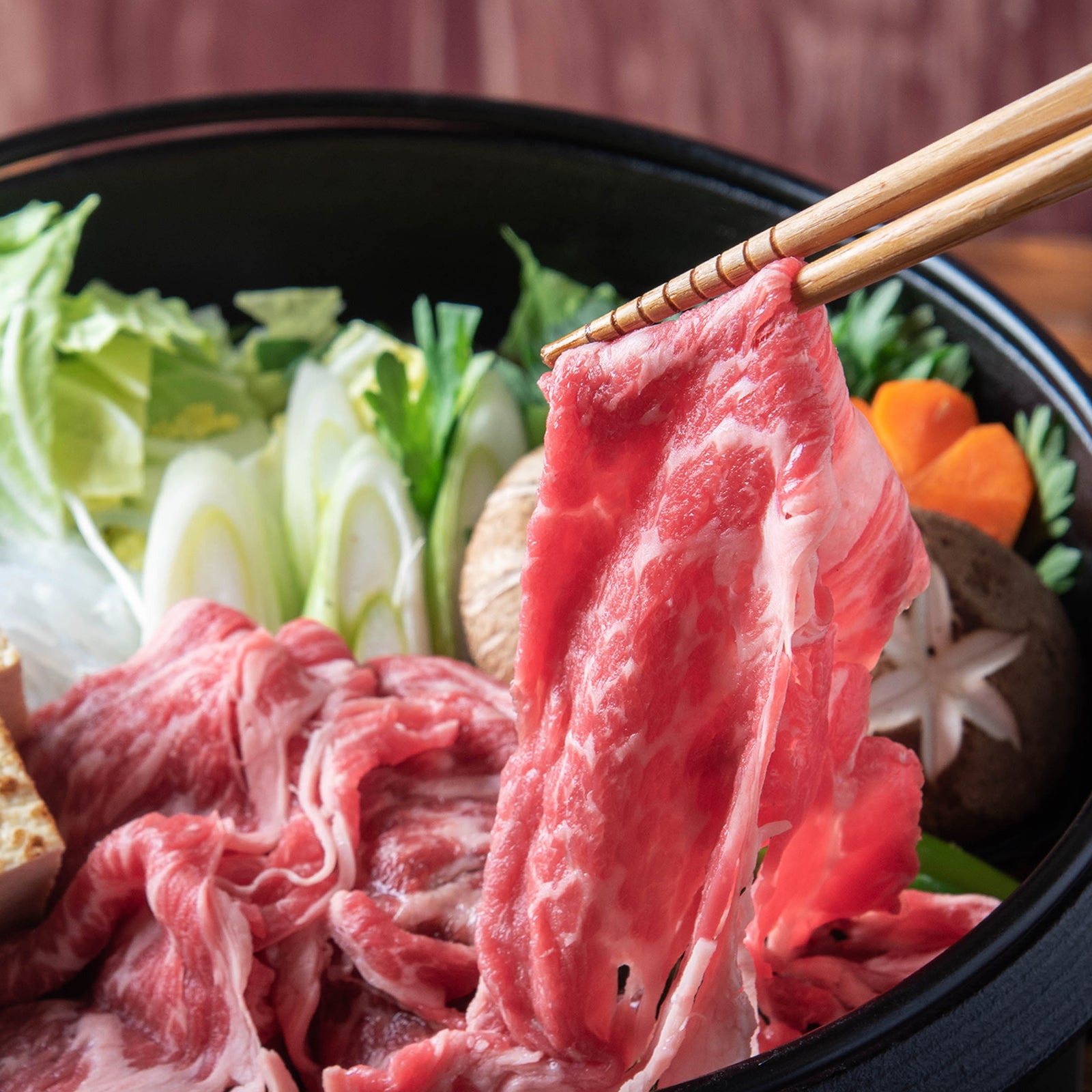 Japanese Range-Free Wagyu Beef Chuck Shoulder Thin Slices from Iwate (300g) - Horizon Farms