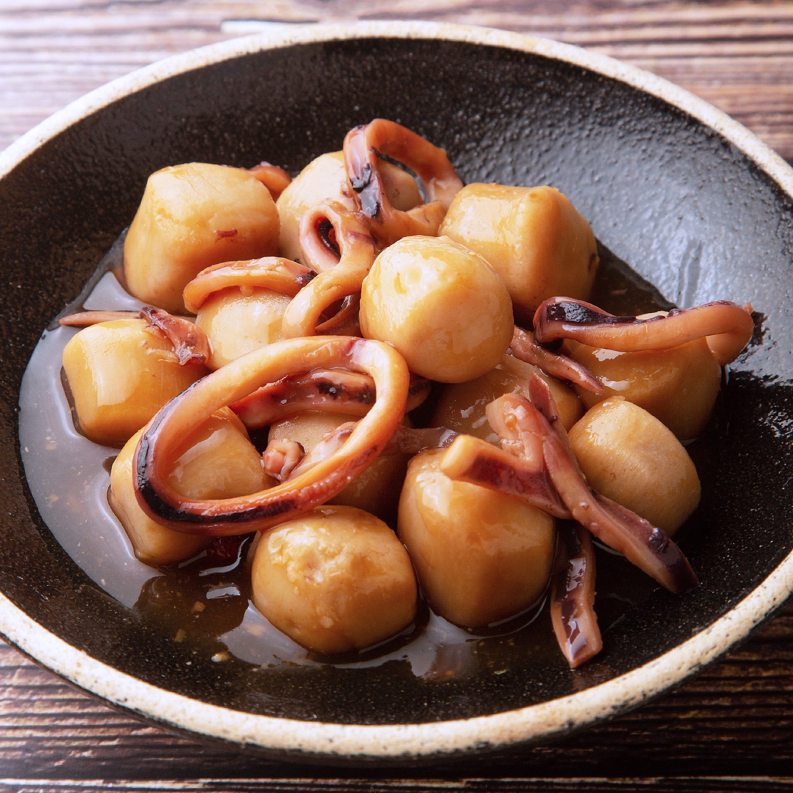 Wild-Caught Pre-Cooked & Cut Frozen Squid Rings from Argentina (1kg) - Horizon Farms