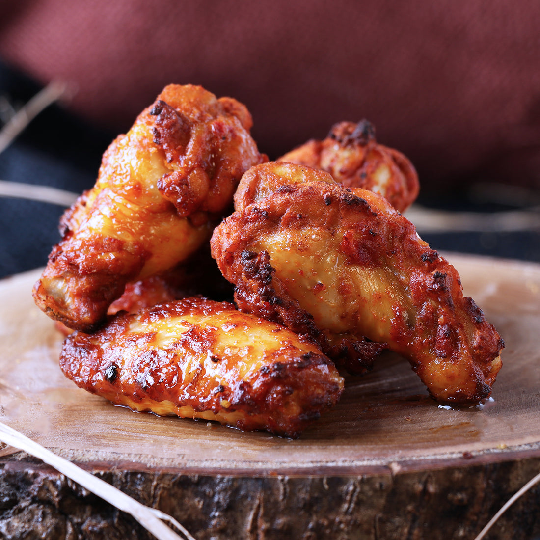 Free-Range Skin-On Mid-Joint Chicken Wings from New Zealand (400g)