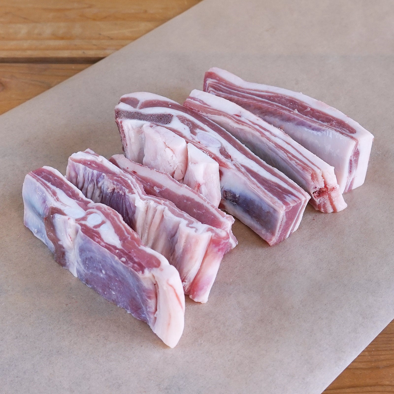 Free-Range Lamb Spare Ribs from New Zealand (300g)