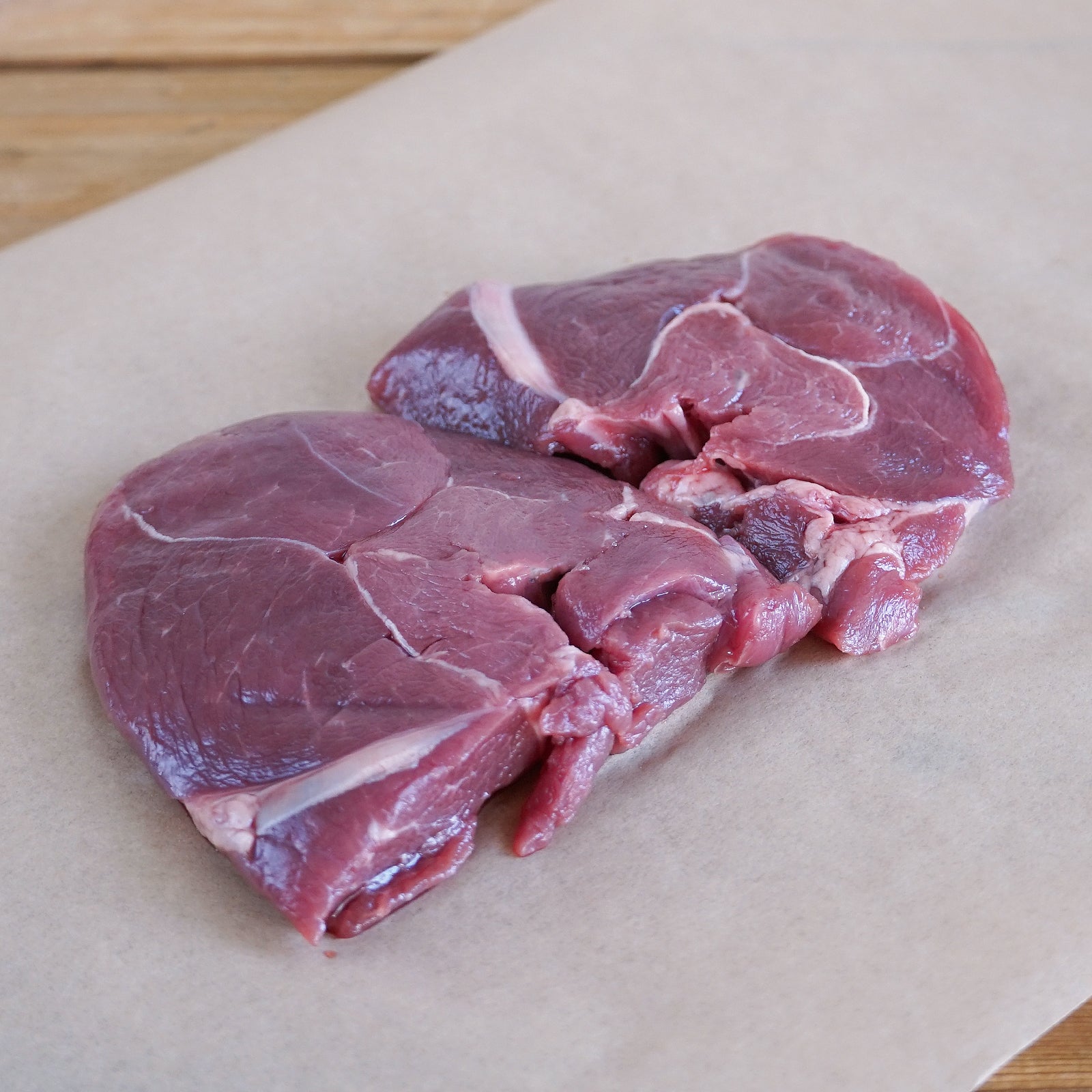 Free-Range Lamb Leg Steaks from New Zealand (200g)