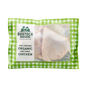 New Zealand Certified Organic Free-Range Chicken Bone-In Thighs (400g) - Horizon Farms
