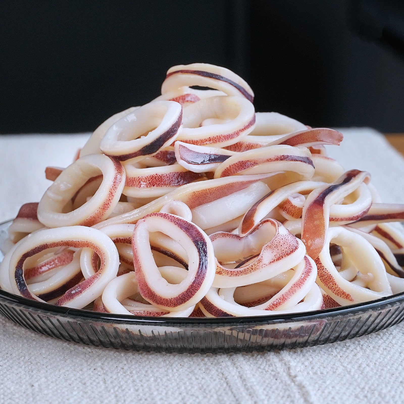 Wild-Caught Pre-Cooked & Cut Frozen Squid Rings from Argentina (1kg) - Horizon Farms