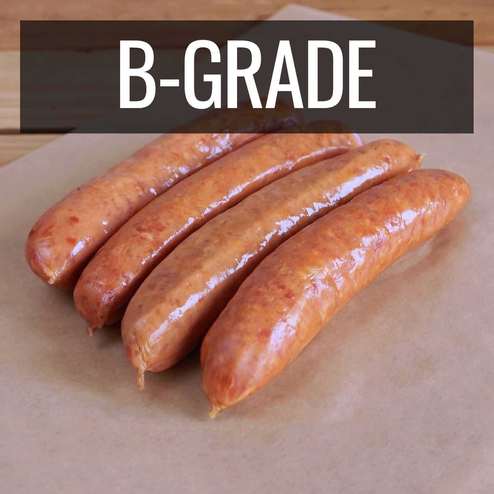 All-Natural Free-Range Kurobuta Pork Uncured Smoked Sausages from the USA B-Grade (4pc) Best By: May 31st, 2026 (Delivery Scheduling Unavailable) (No Bank Transfer) - Horizon Farms
