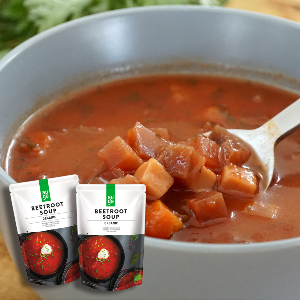Certified Organic Beetroot Soup (800g)