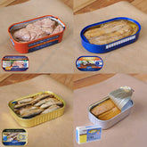 MSC Certified BPA-Free Wild-Caught Canned Fish in Oil Variety Set (4pc) - Horizon Farms