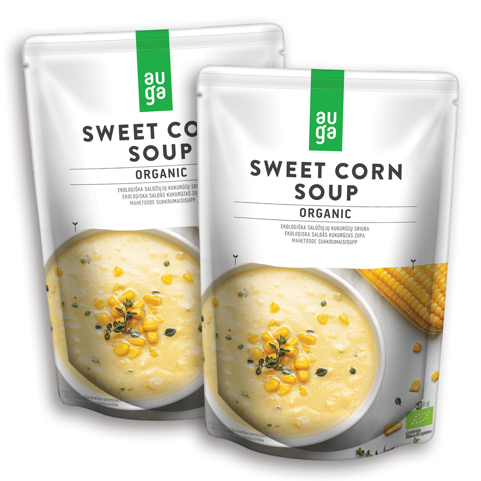 Certified Organic Sweet Corn Soup (800g) - Horizon Farms