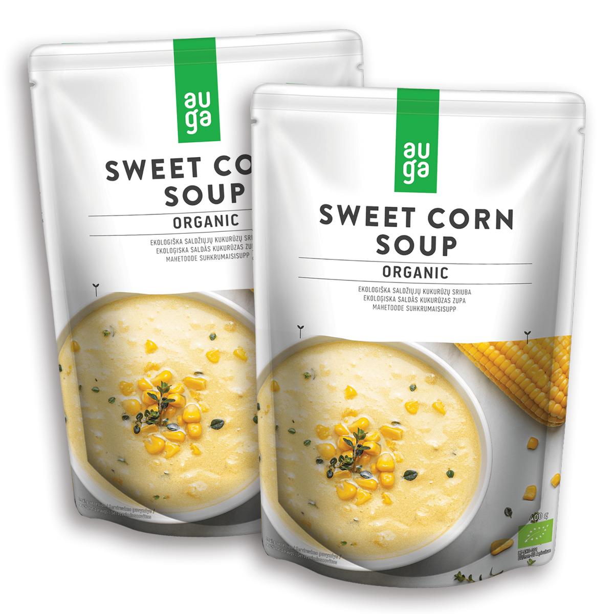 Certified Organic Sweet Corn Soup (800g) - Horizon Farms