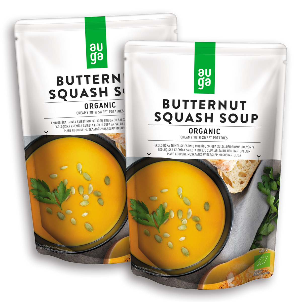 Certified Organic Butternut Squash Soup (800g)