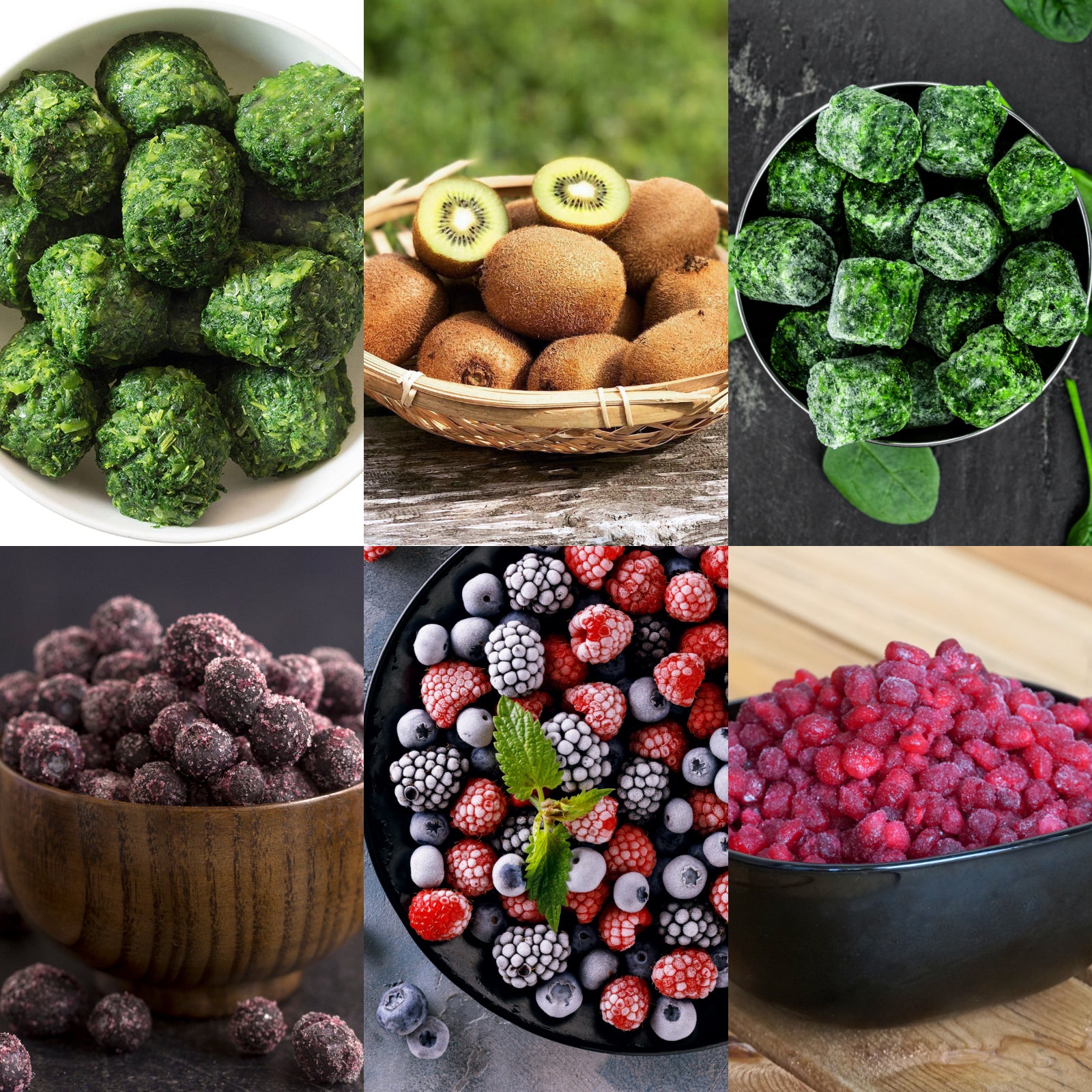 Organic Frozen Fruit & Vegetable Variety Smoothie Set (1.5 Months Supply) (9kg) - Horizon Farms