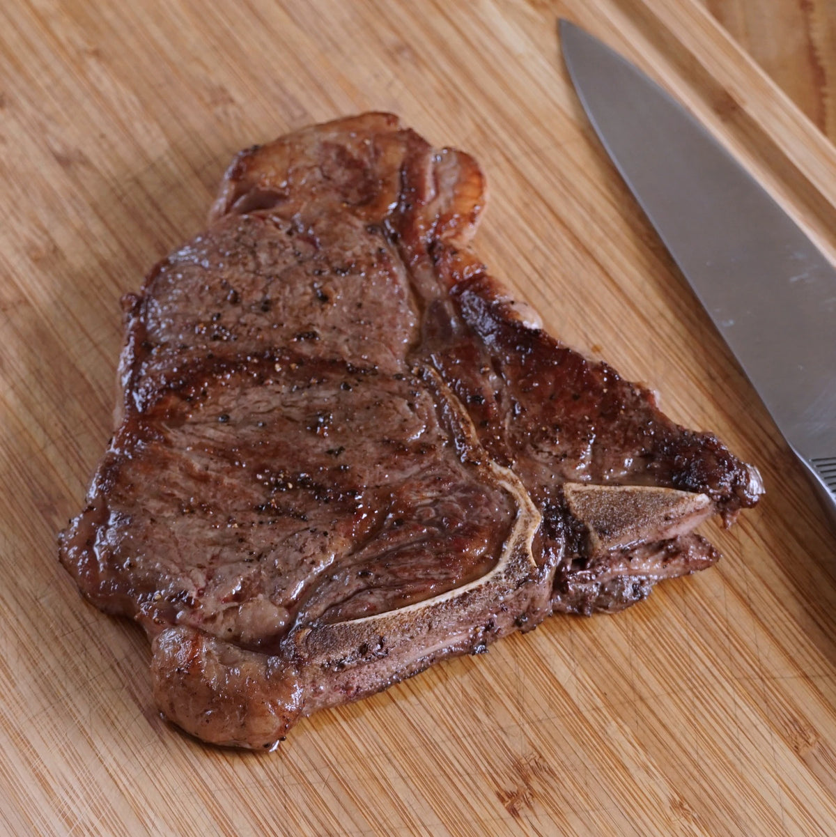 Morgan Ranch USDA Prime Beef T-Bone / Porterhouse Steak (400g) - Horizon Farms