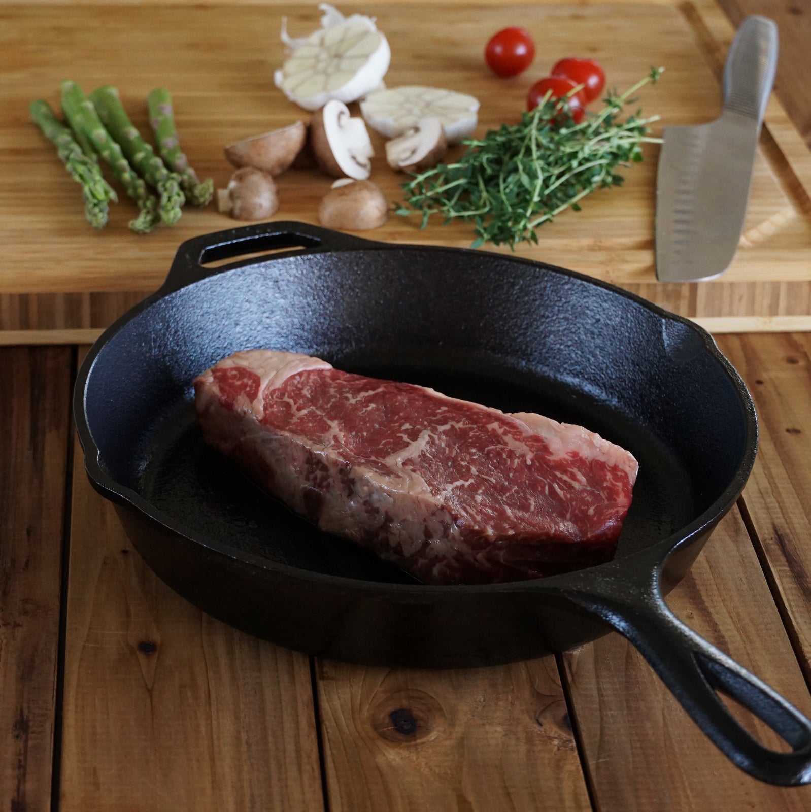 Morgan Ranch USDA Prime Beef New York Strip Steak (200g) - Horizon Farms