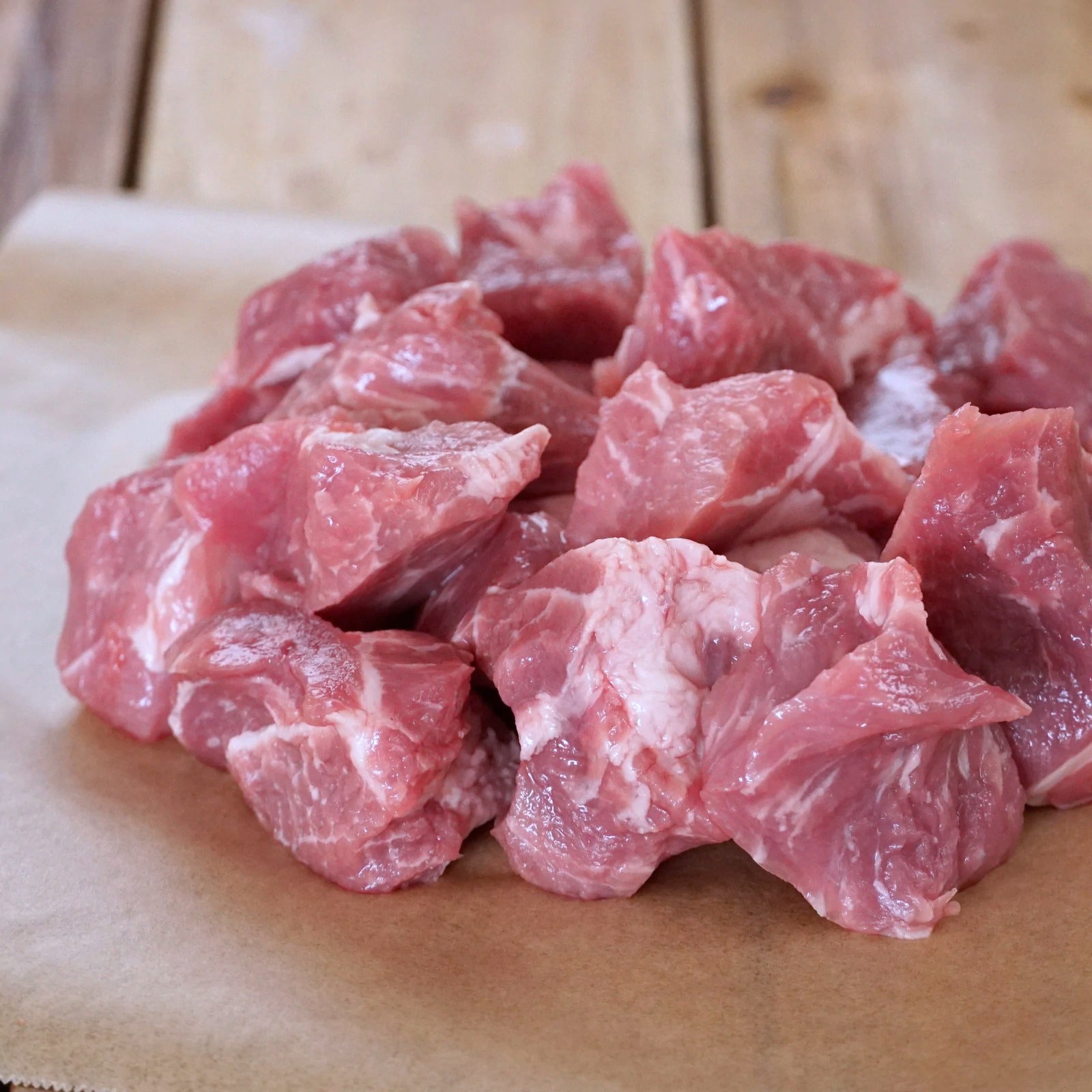 All-Natural Free-Range Pork Shoulder Meat for Stews (300g) - Horizon Farms