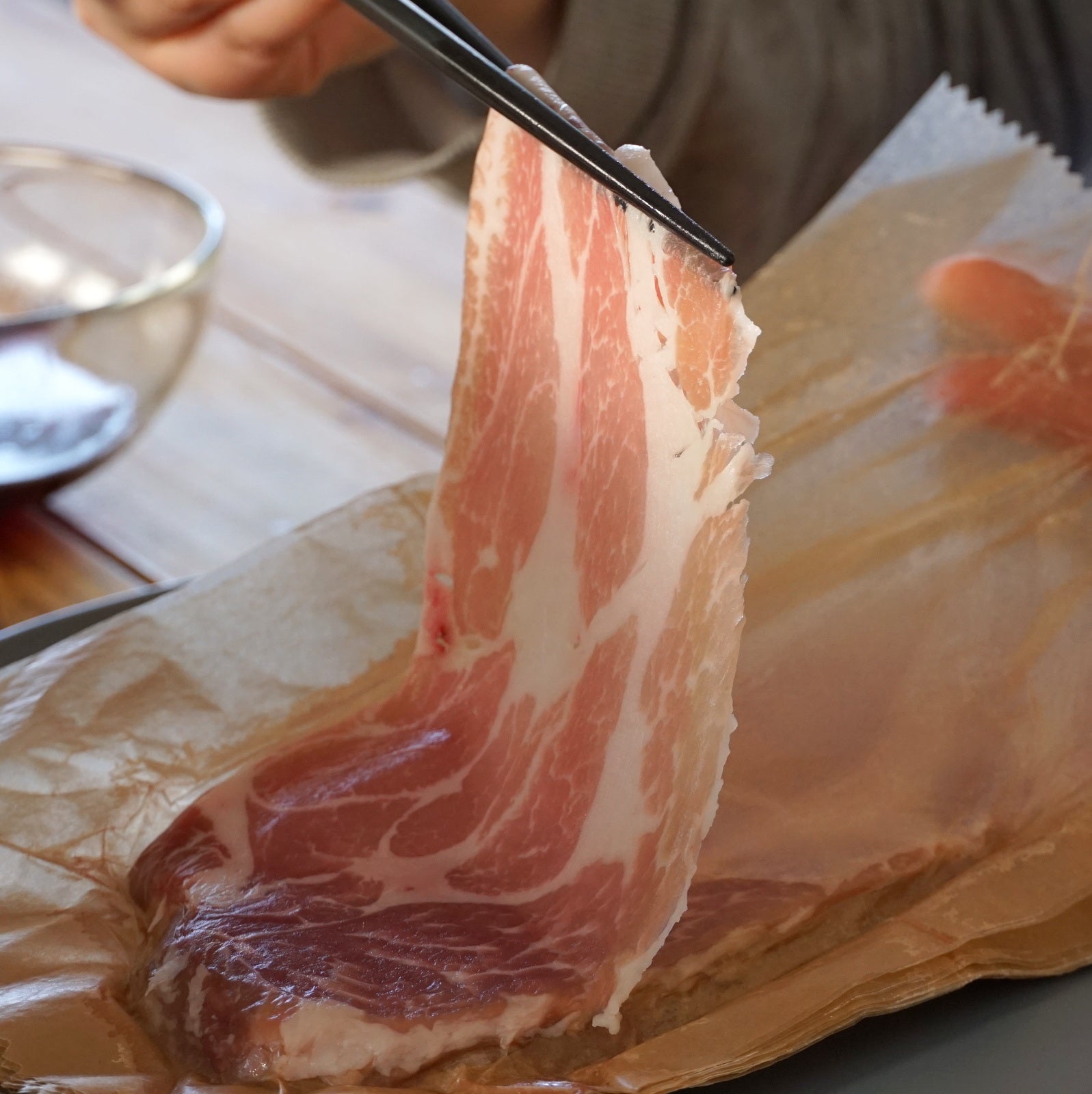 Free-Range Pork Shoulder Slices for Shabu Shabu (300g) - Horizon Farms