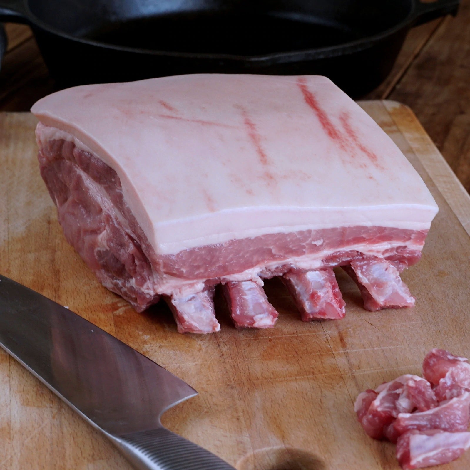 Free-Range Skin-On Pork Rack from Australia (1.3kg-1.8kg) - Horizon Farms