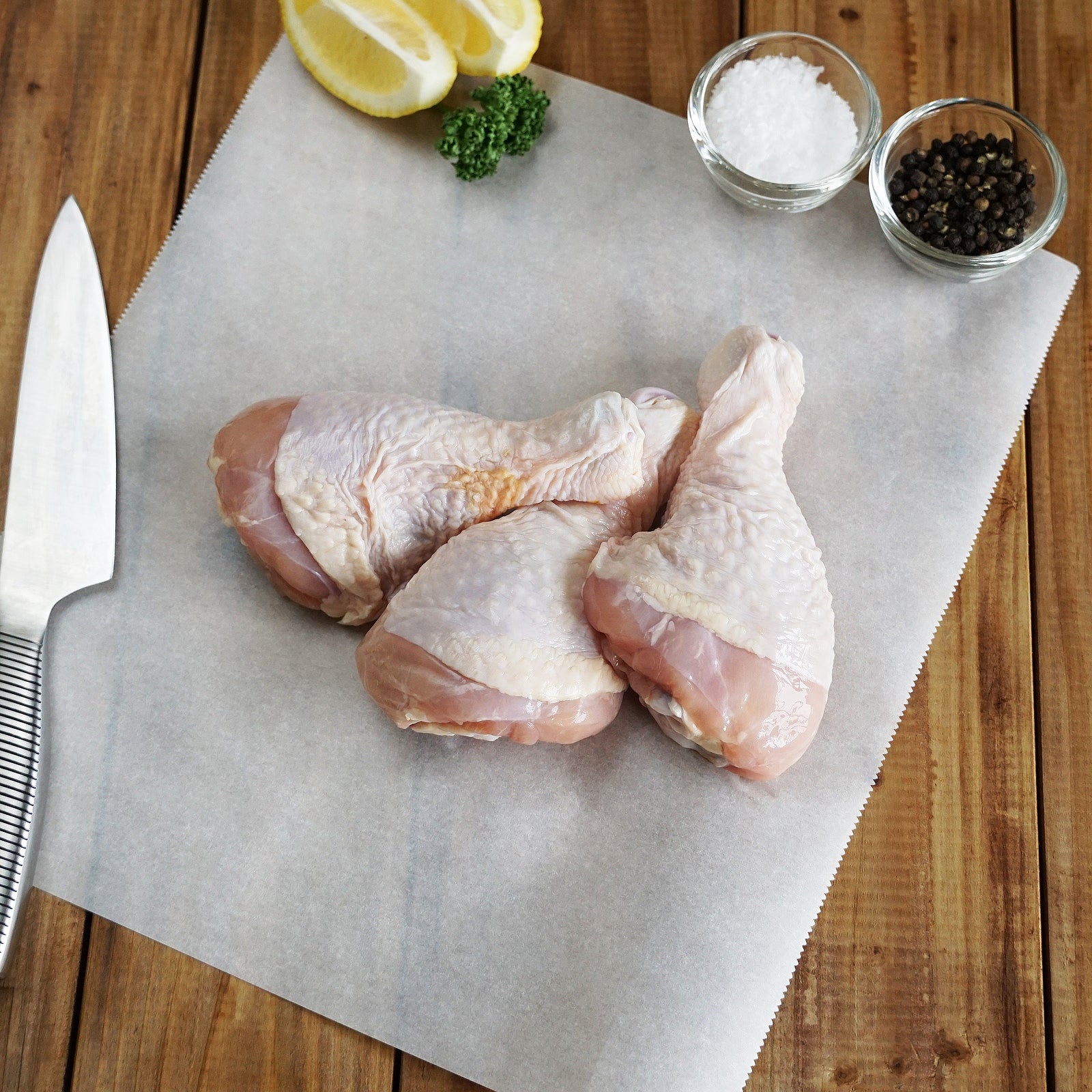 Organic Free-Range Bone-In Chicken Drumsticks for Fried Chicken from New Zealand (500g) - Horizon Farms