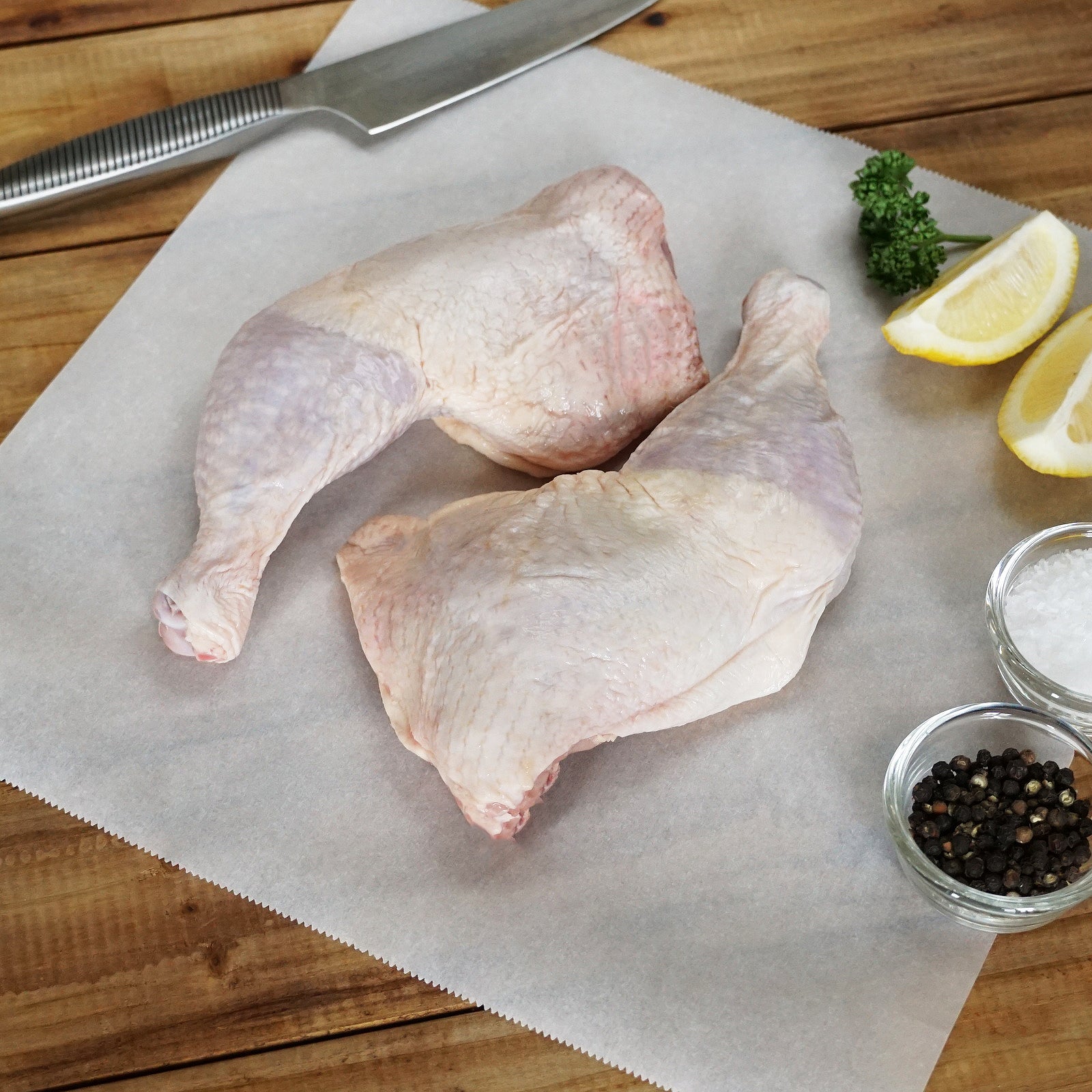 Organic Free-Range Chicken Whole Legs from New Zealand (500g) - Horizon Farms