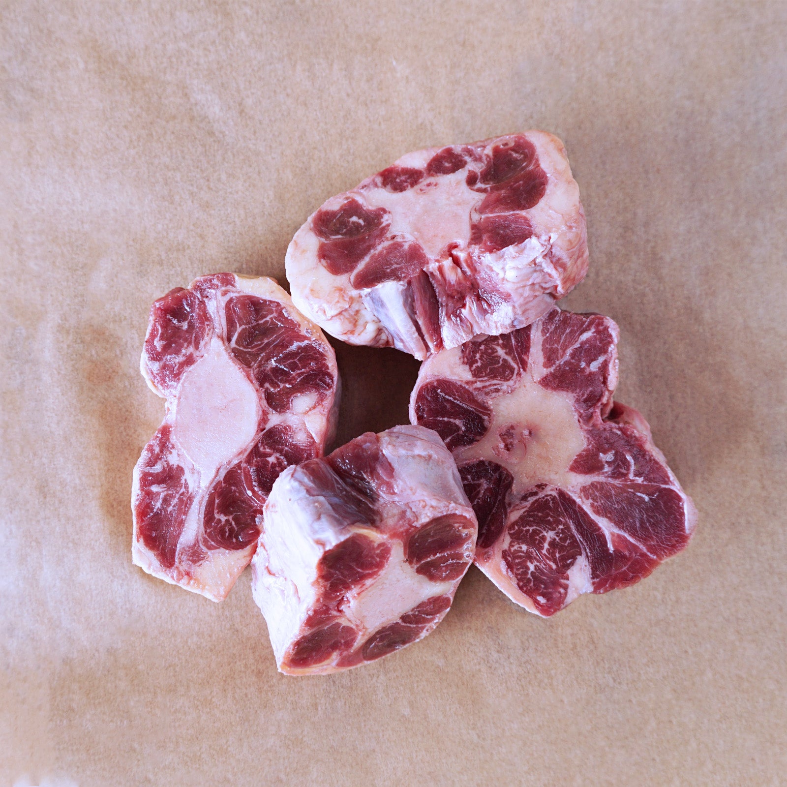 Grass-Fed Beef Tail Cuts / Oxtails for Bone Broth from Australia (500g) - Horizon Farms