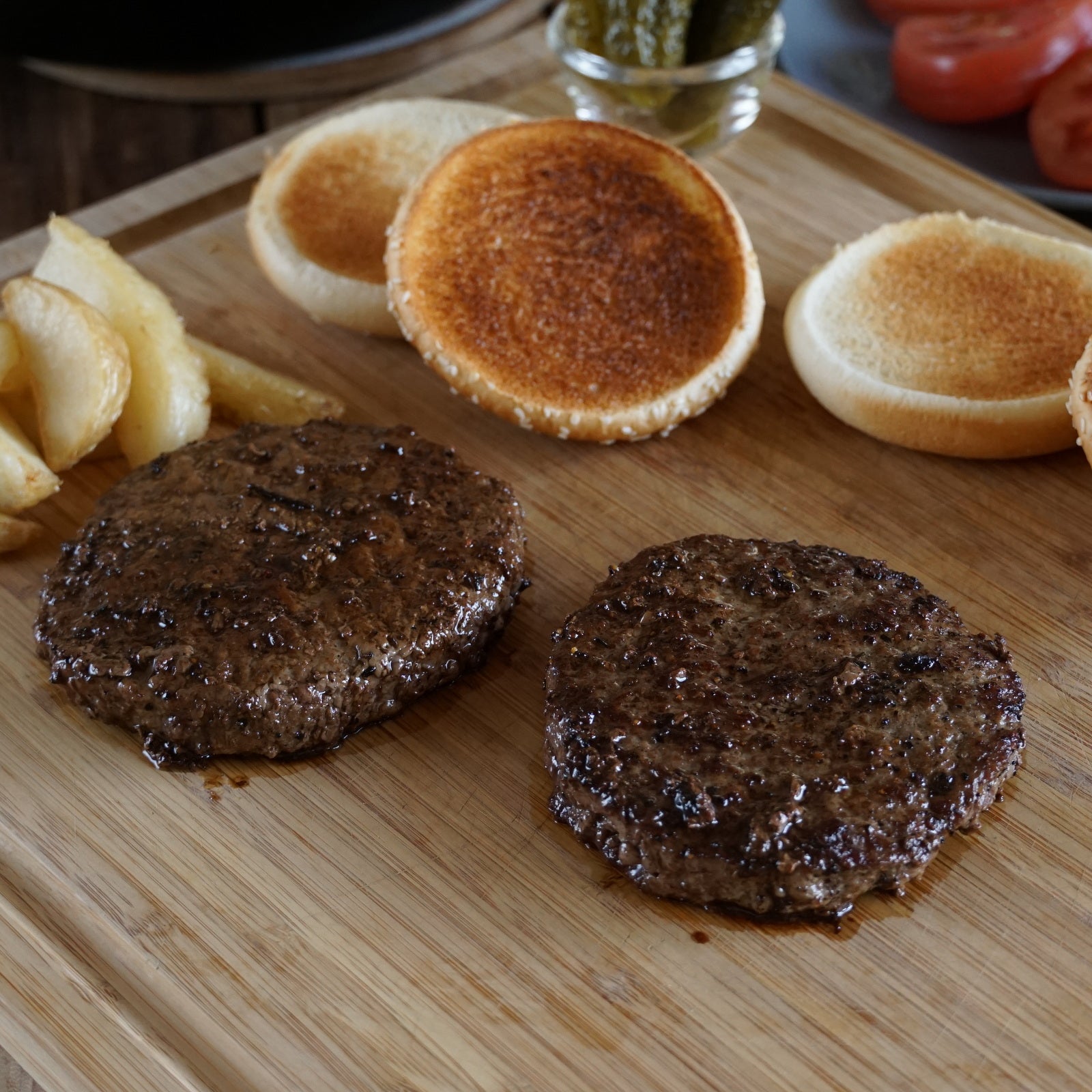 Morgan Ranch USDA Choice Beef Steak Burgers (2pc) - Horizon Farms