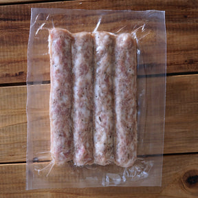 All-Natural Skinless Free-Range Pork Sausage (4pc) - Horizon Farms