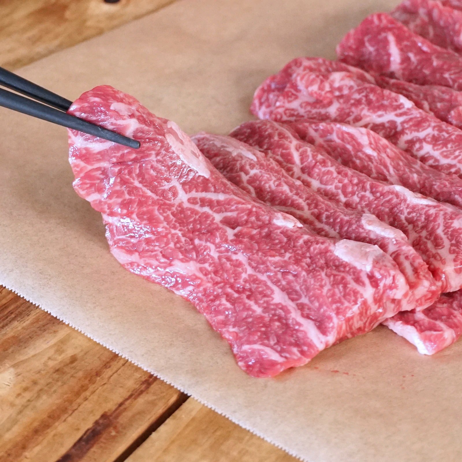 Grain-Fed Beef Short Rib Slices from New Zealand (300g) - Horizon Farms