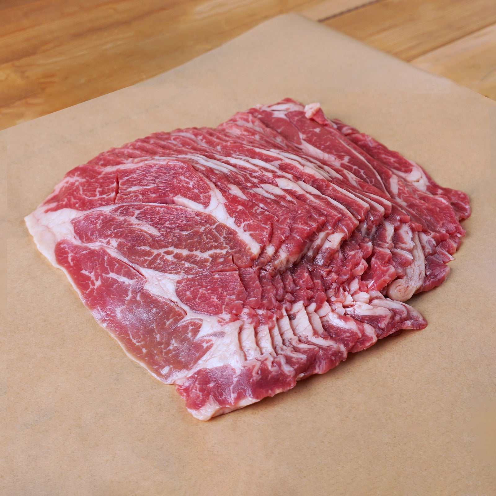 Morgan Ranch USDA Prime Chuck Slices for Shabu Shabu (200g) - Horizon Farms