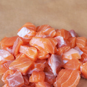 Tasmanian Premium Sashimi Grade Salmon Fillet Dice Cut (200g) - Horizon Farms