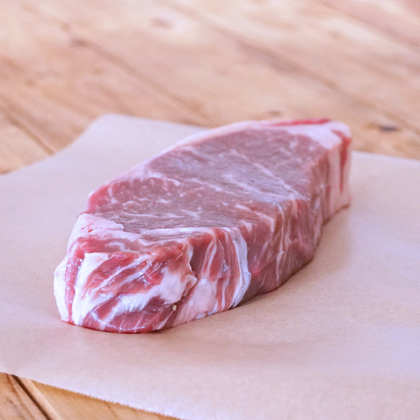 Premium Grain-Fed Beef MB5+ Striploin Steak from Australia (200g) - Horizon Farms