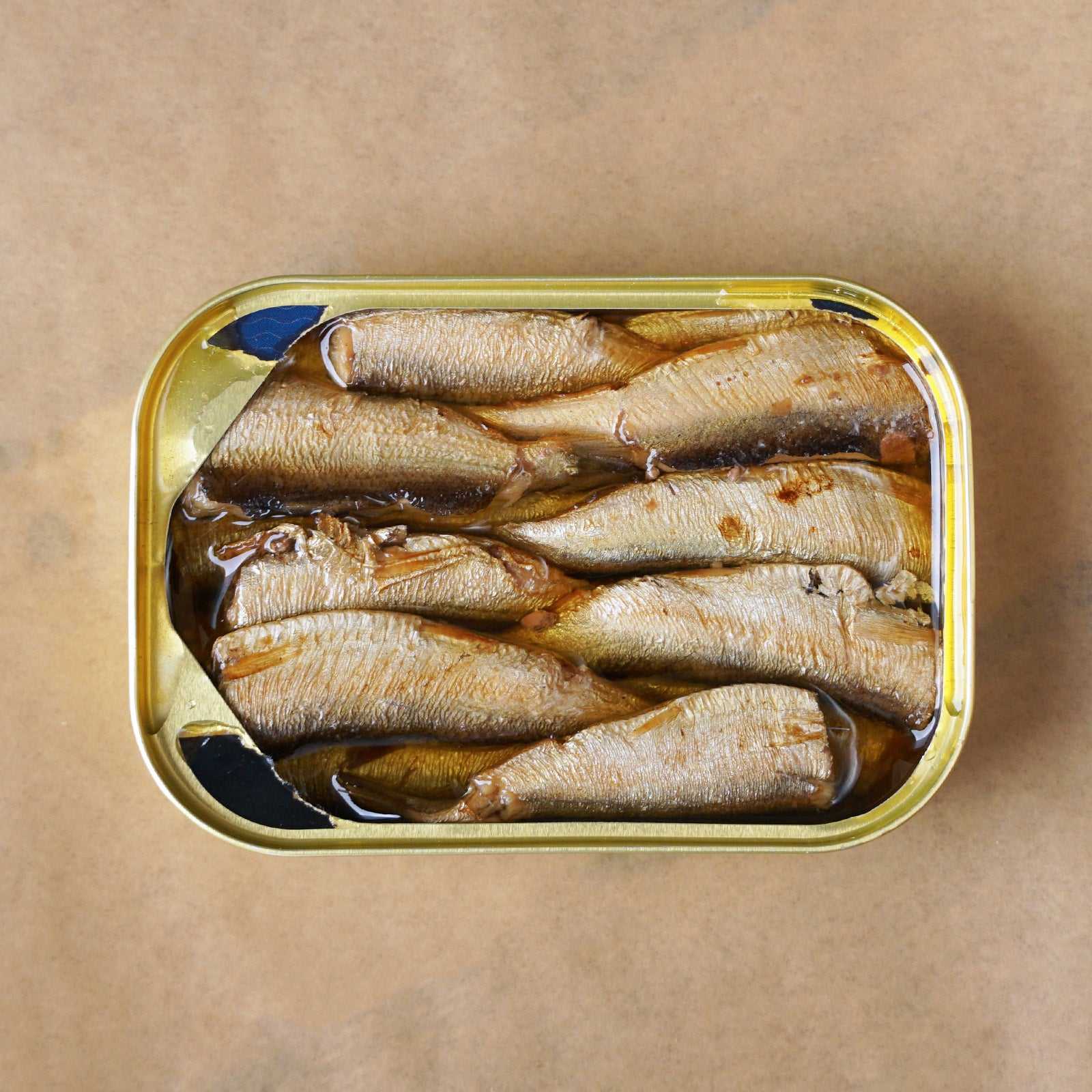 MSC Certified BPA-Free Wild-Caught Canned Smoked Sprats in Oil (110g x 4) - Horizon Farms