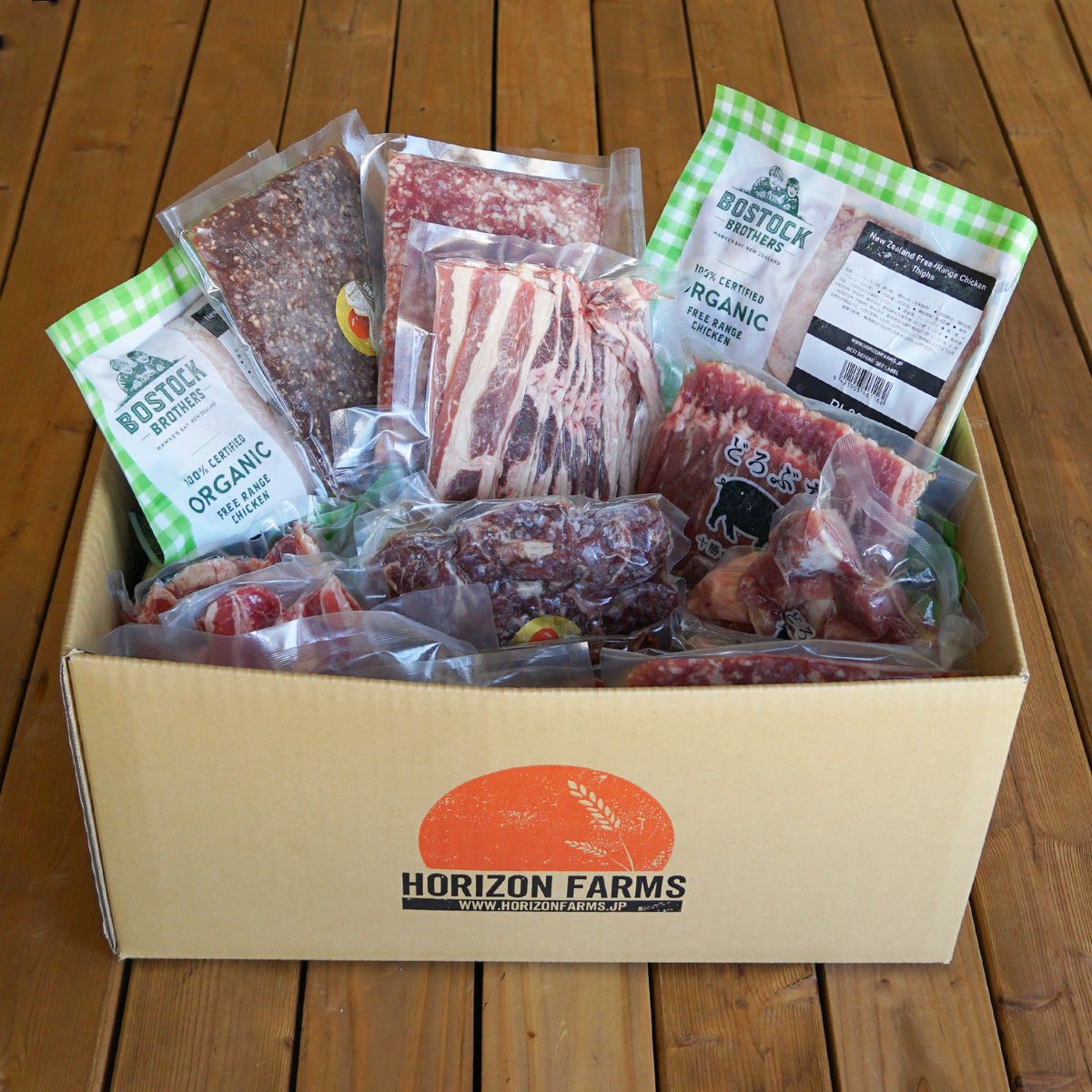 Variety Set of Daily Meat Essentials (9 Types, 27 Items, 10.35kg) - Horizon Farms