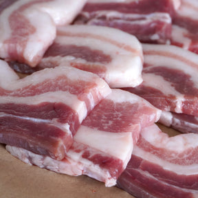 Free-Range Kurobuta Pork Belly Slices (300g) - Horizon Farms