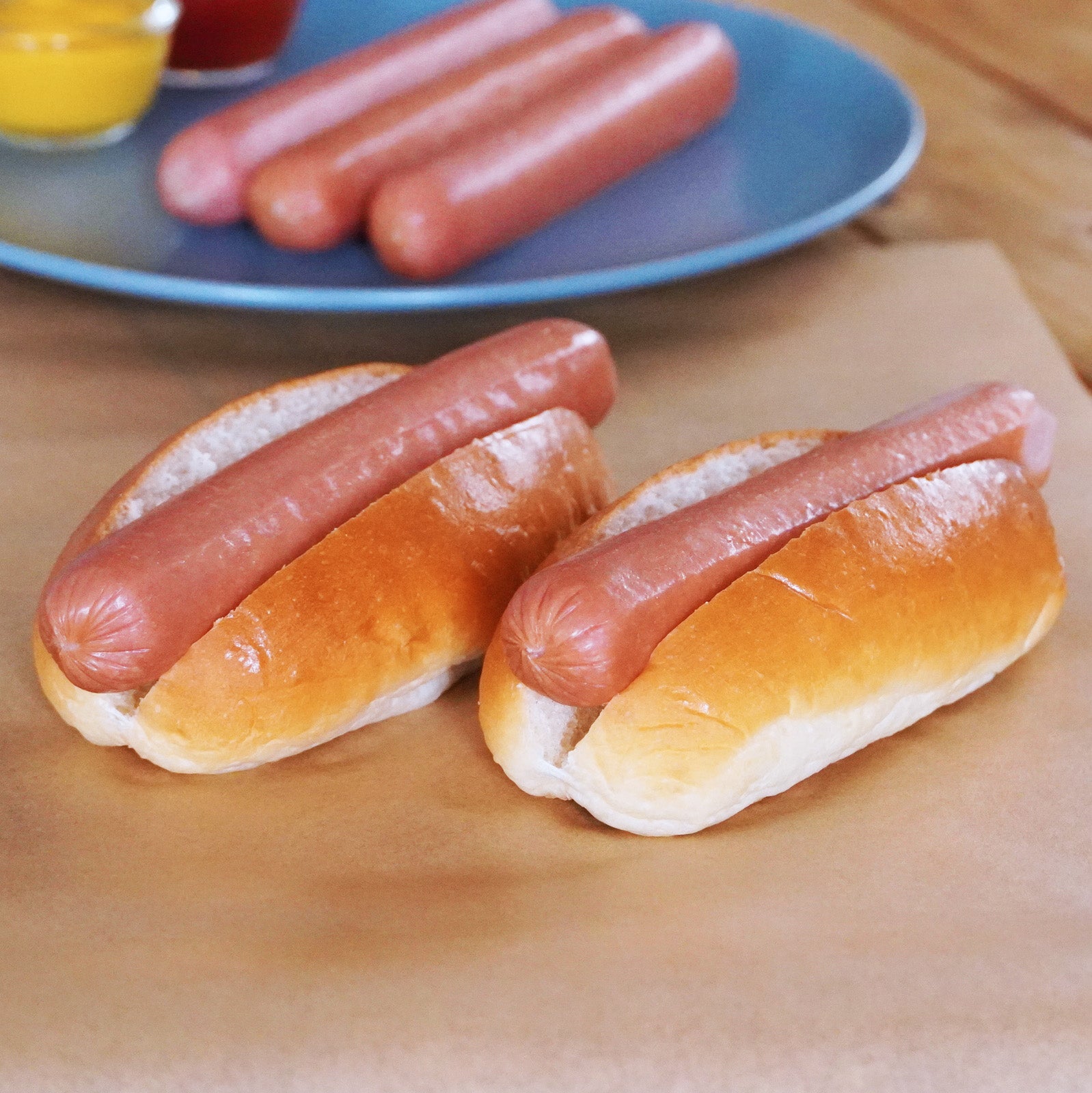 All-Natural Free-Range Kurobuta Pork Hot Dogs from Iowa (5pc) - Horizon Farms