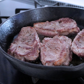 Free-Range Lamb Leg Steaks from New Zealand (500g) - Horizon Farms