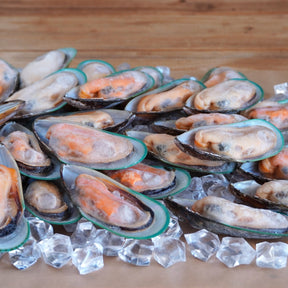 Certified Organic Greenshell Mussels from New Zealand (1kg) - Horizon Farms