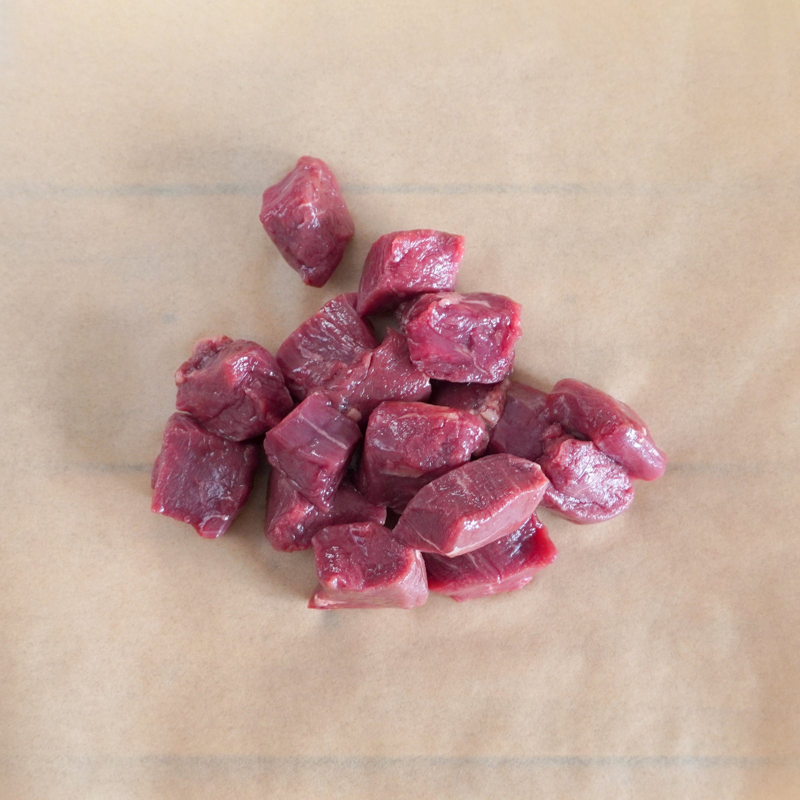 Grass-Fed Pasture Raised Beef Tenderloin Cubes (250g) - Horizon Farms