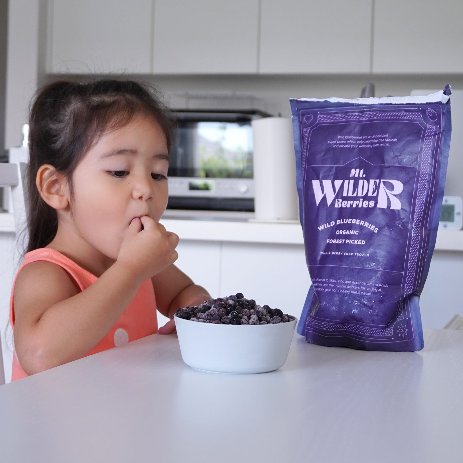 Certified Organic Frozen Forest-Picked Wild Blueberries from Sweden (1kg) - Horizon Farms