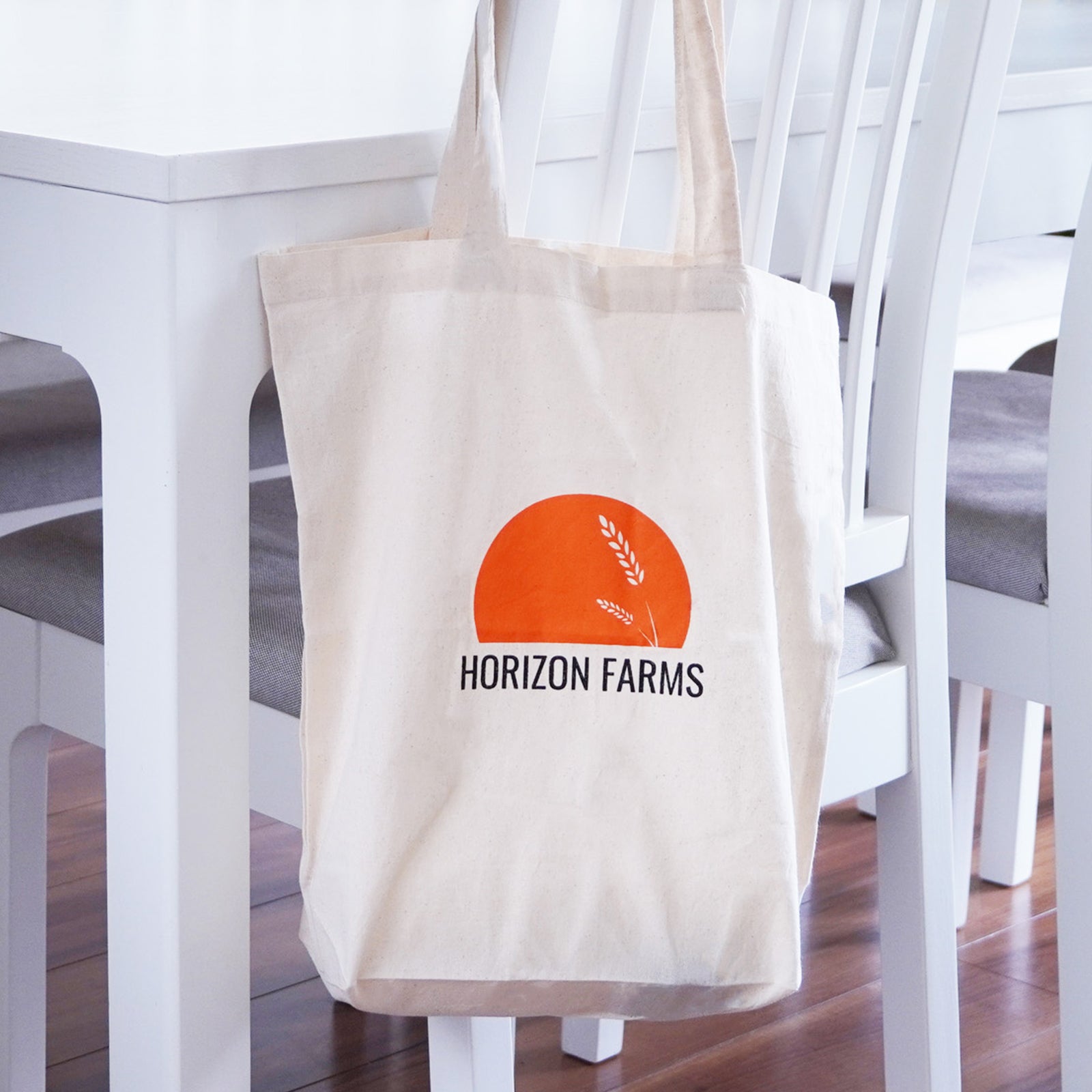 Original Compact Eco Tote Bag 100% Organic Cotton Unbleached (Also Available For Free!) - Horizon Farms