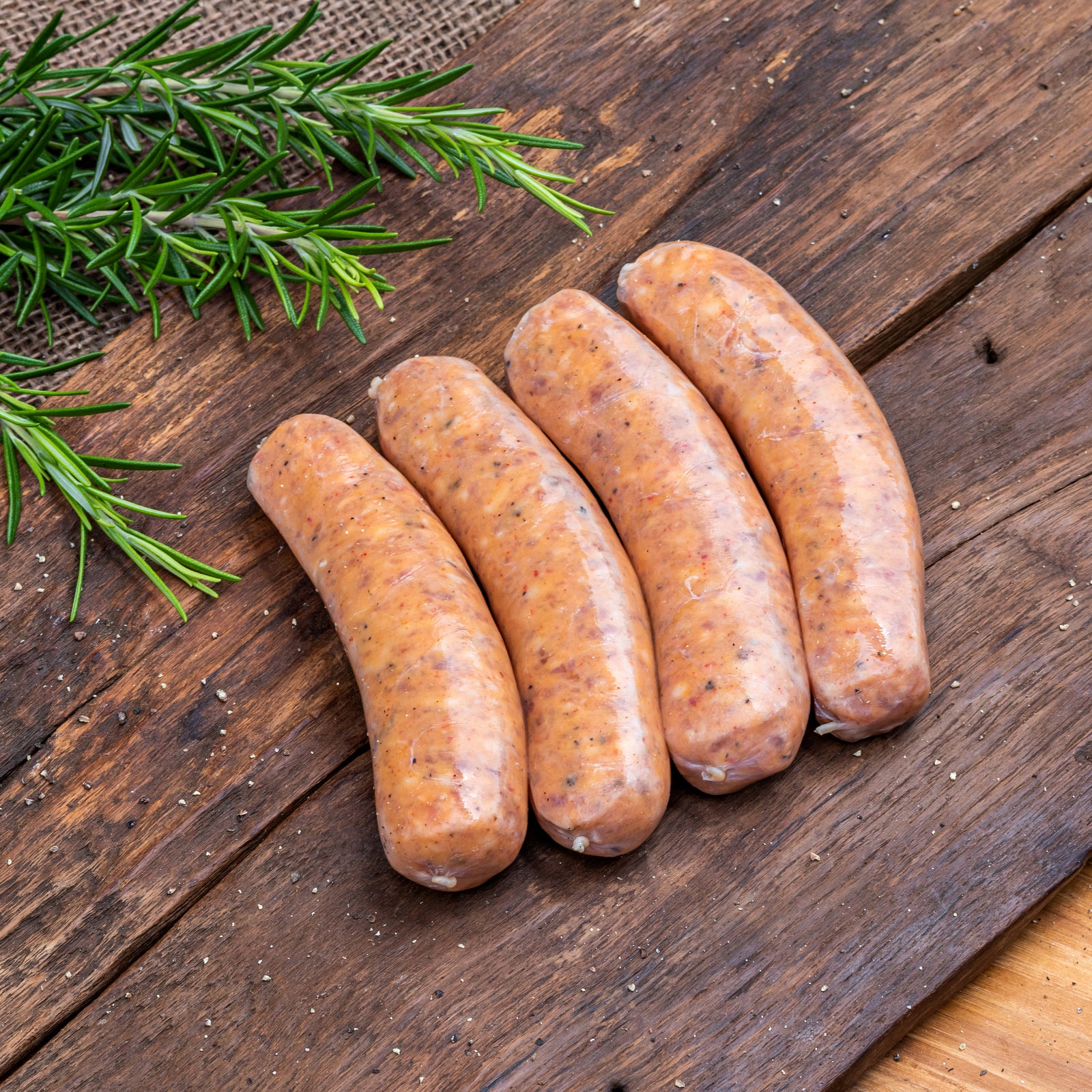 All-Natural Sugar-Free Hot Italian Pork Sausage (4pc) - Horizon Farms