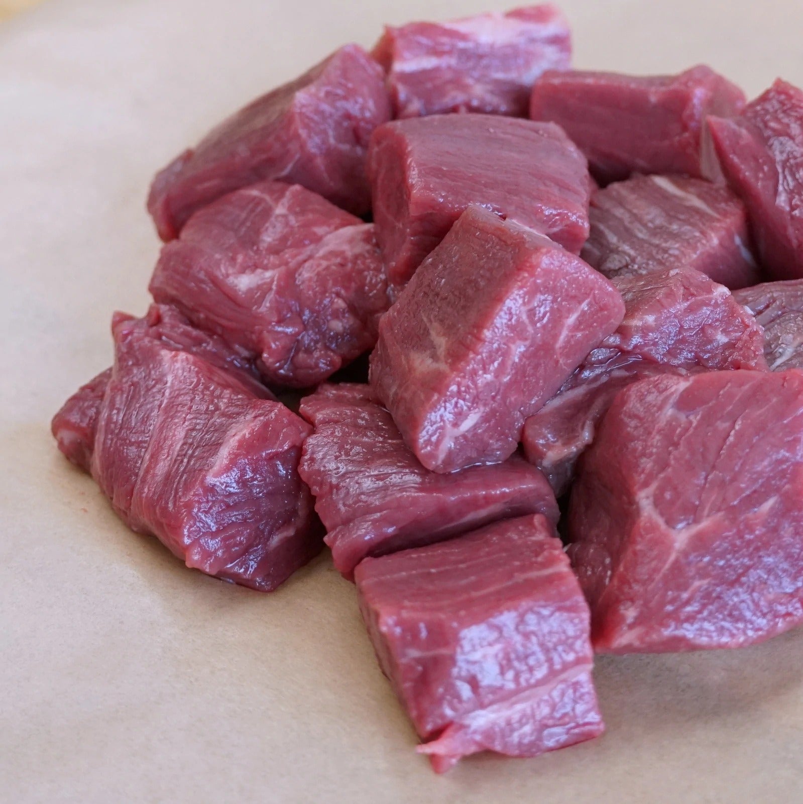 Grain-Fed Pasture Raised Beef Tenderloin Cubes from New Zealand (250g) - Horizon Farms