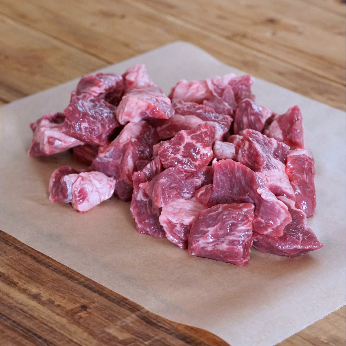 Grain-Fed Beef Stew Cuts New Zealand (450g) - Horizon Farms