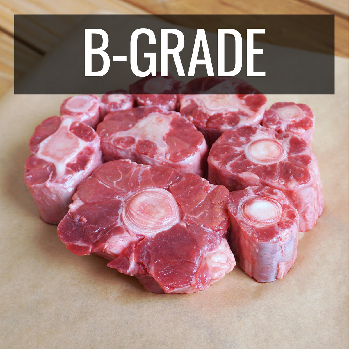 Grass-Fed Beef Oxtail / Tail Cuts B-Grade (500g) - Horizon Farms