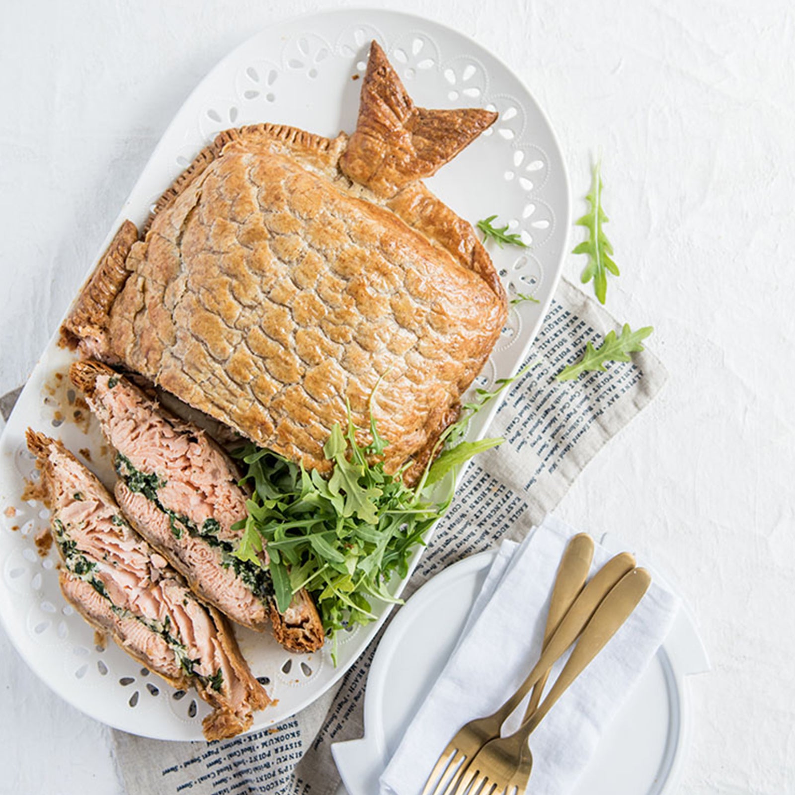 All-Natural Spelt Wholemeal Butter Puff Pastry Sheet from Australia (27cm x 36cm) - Horizon Farms