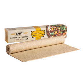 All-Natural Spelt Wholemeal Butter Puff Pastry Sheet from Australia (27cm x 36cm) - Horizon Farms