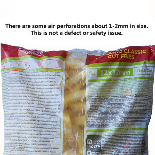 Certified Organic Frozen French Fries from Belgium (1kg) - Horizon Farms